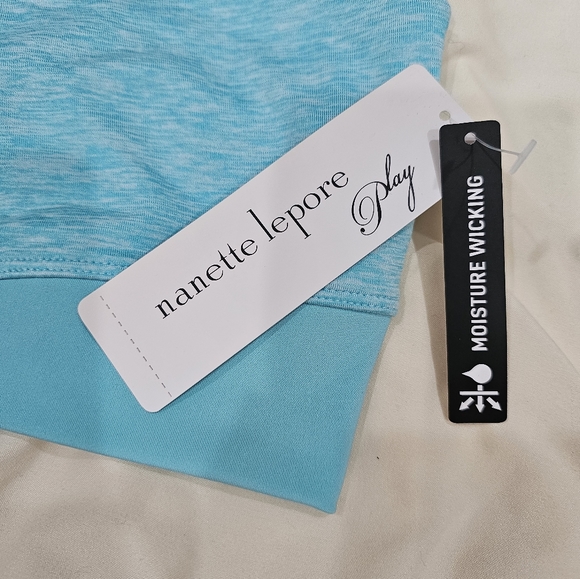 NWT Nanette Lepore "Play" Medium Blu Radiance Activewear Set - Picture 10 of 10
